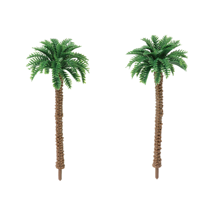 ジオラマ模型 ヤシの木 1/50 55578(10個)