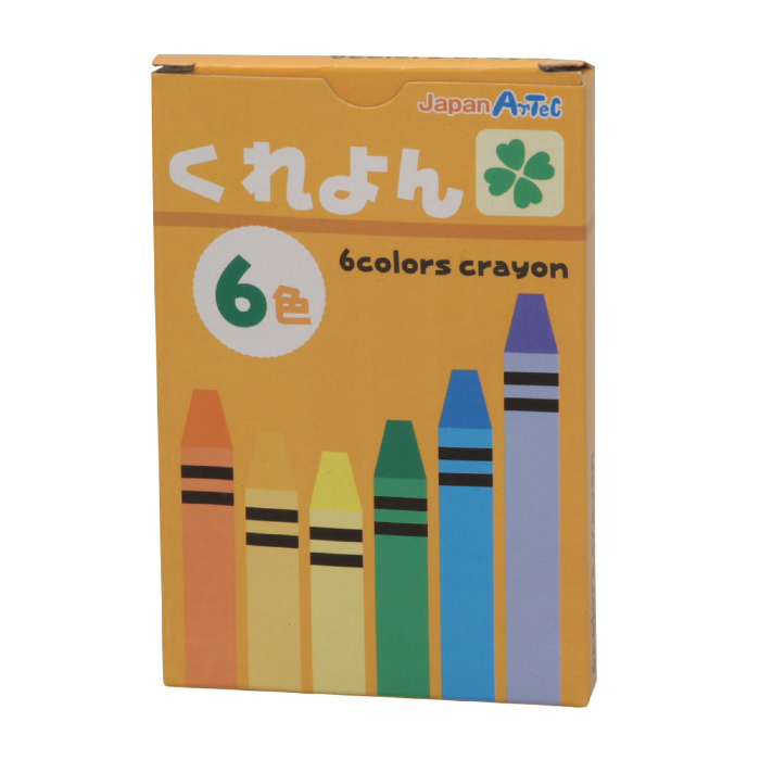 クレヨン 6色 72595