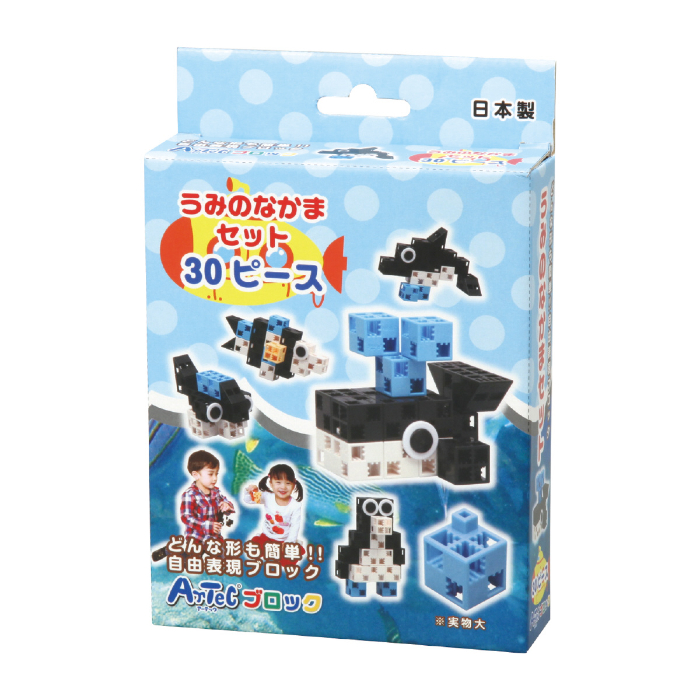 Artecブロック うみのなかまセット 76660