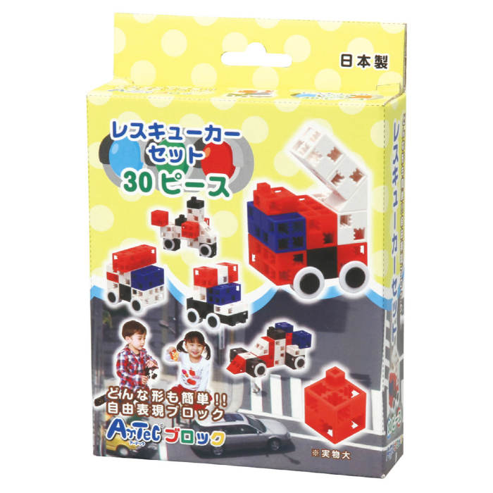 Artecブロック レスキューカーセット 76664