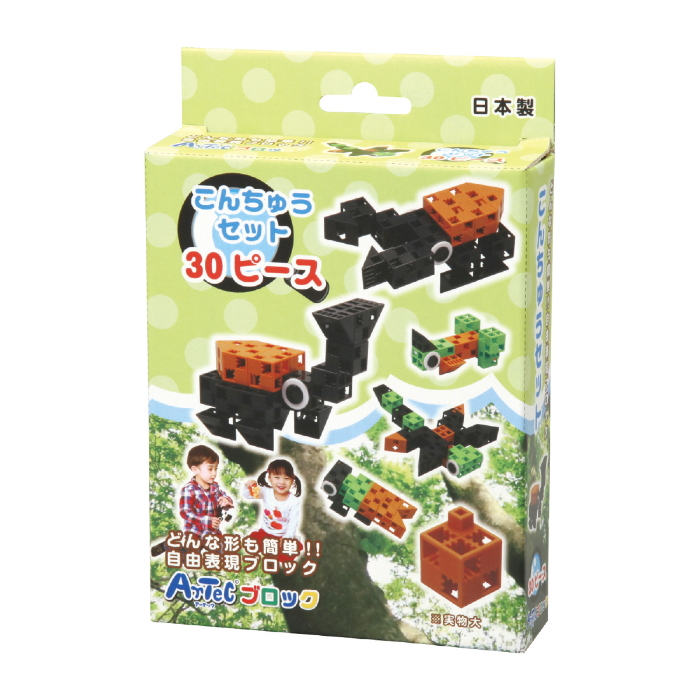 Artecブロック こんちゅうセット 76667