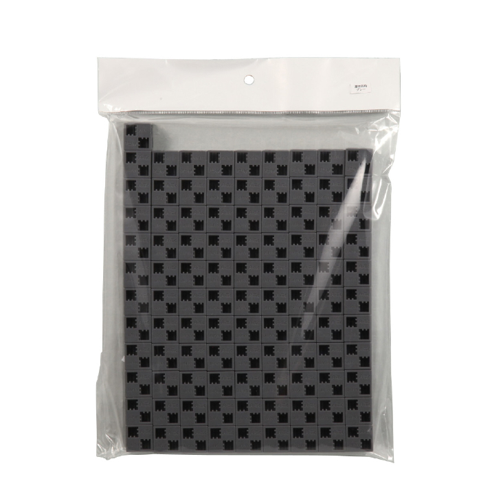 Artecブロック 基本四角  グレー 77855(100ピース)