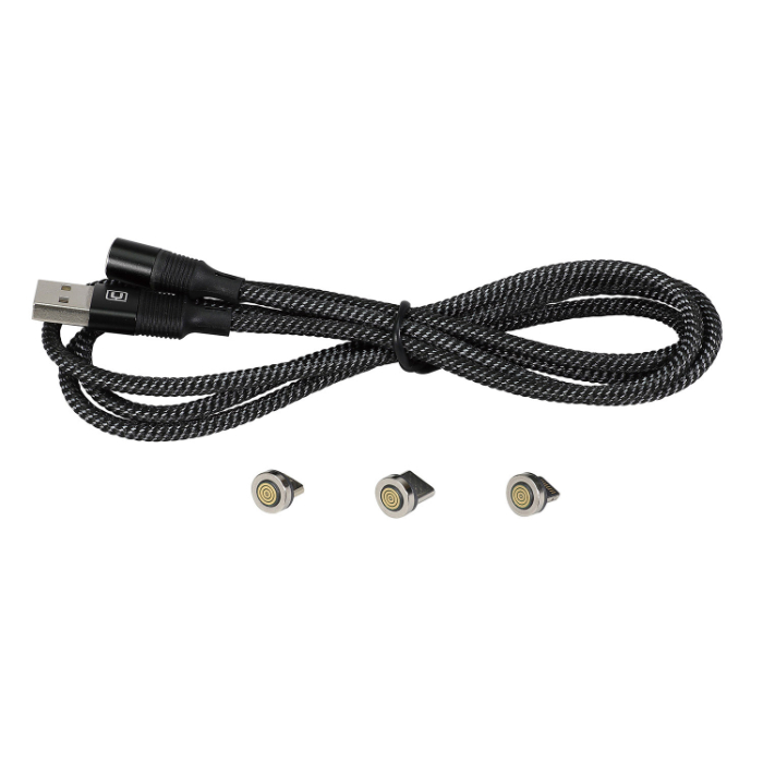 3in1マグネット式充電ケーブル 91689