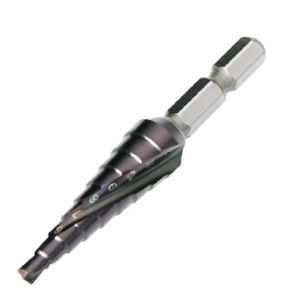 ブラックチタンステップドリル DSB-412RH