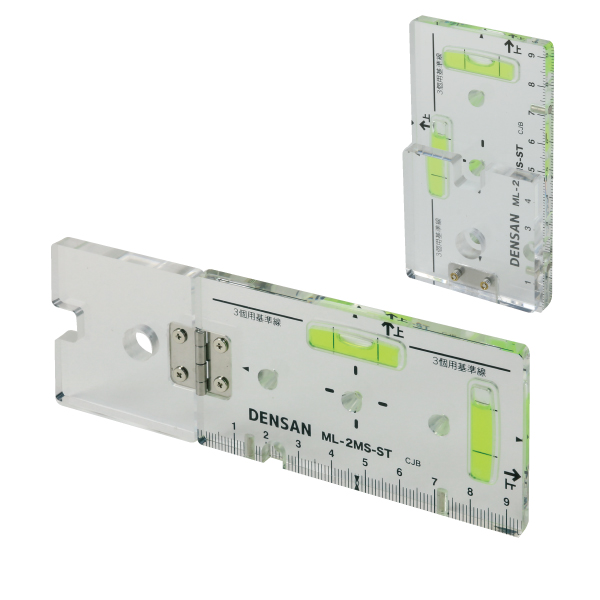 スイッチボックスケガキレベル(3個用対応) ML-2MS-ST