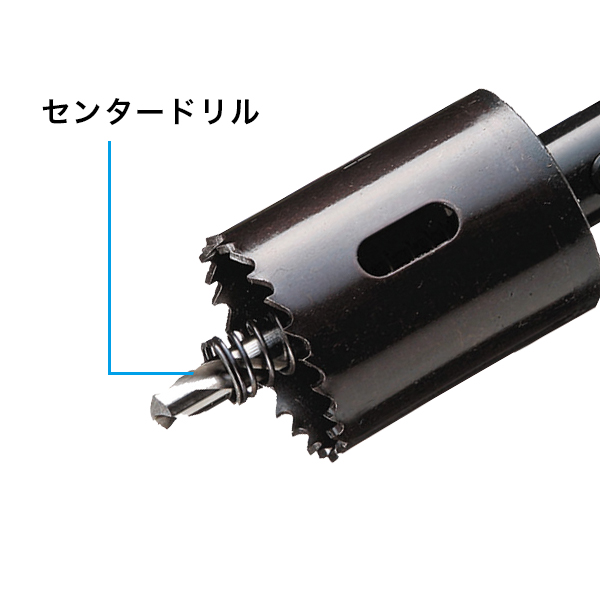 充電バイメタルホールソー センタードリル JHS-3065A