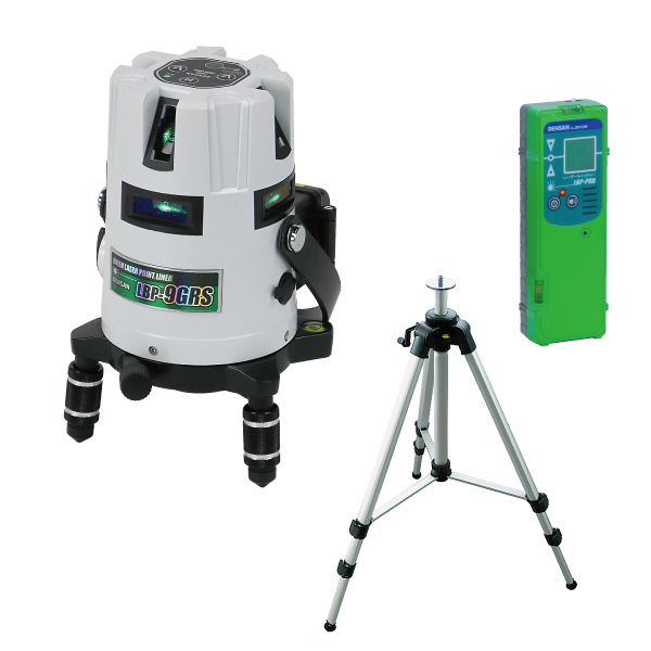 グリーンレーザーポイントライナー(受光器・三脚セット) LBP-9GRS-SET(3点)