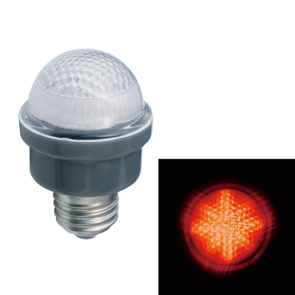 LEDサイン球 PC12W-E26-R