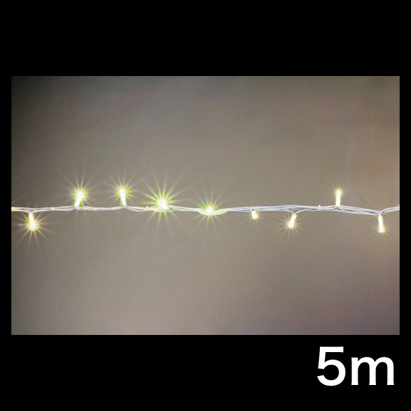 134234 LEDストリングNH(ニューハイグレード・白コードタイプ) SJ-NH05W-05SS ジェフコム
