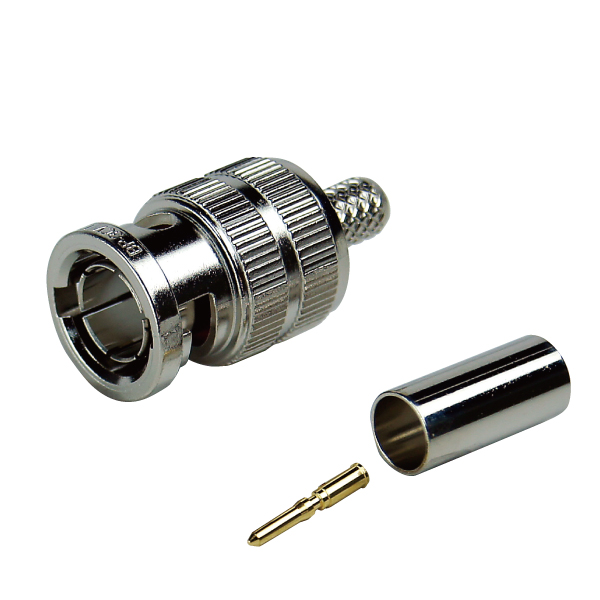 BNC型ストレートプラグ LBNC-3C-3G(2個)