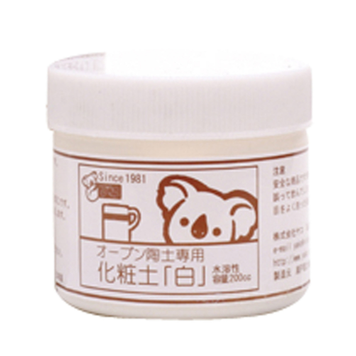 オーブン陶土専用化粧土(白)100cc 27054