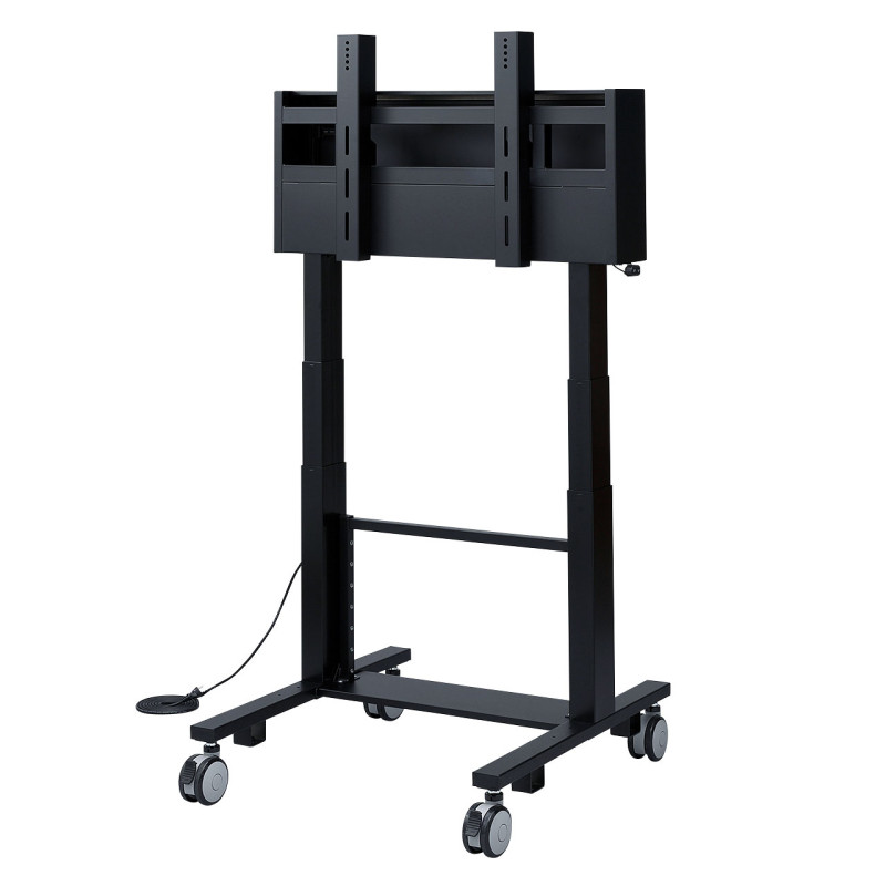 60型~84型対応電動上下昇降液晶・プラズマディスプレイスタンド(高耐荷重仕様) CR-PL24BK