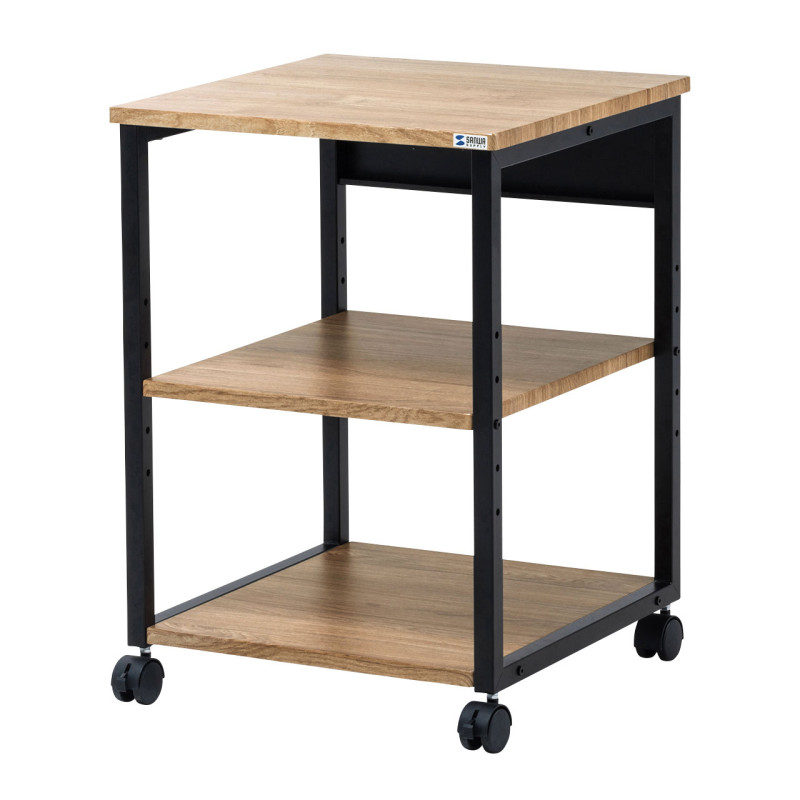 木目調プリンタスタンド(W500) LPS-118LM