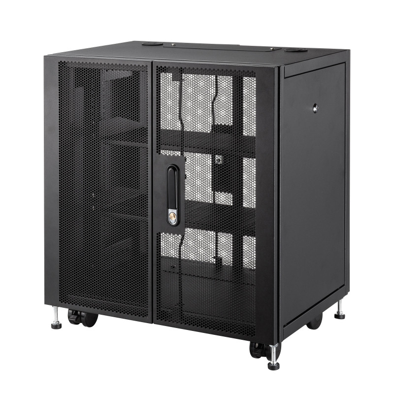 小型19インチマウントボックス(12U D450) CP-SVCBOX4BK