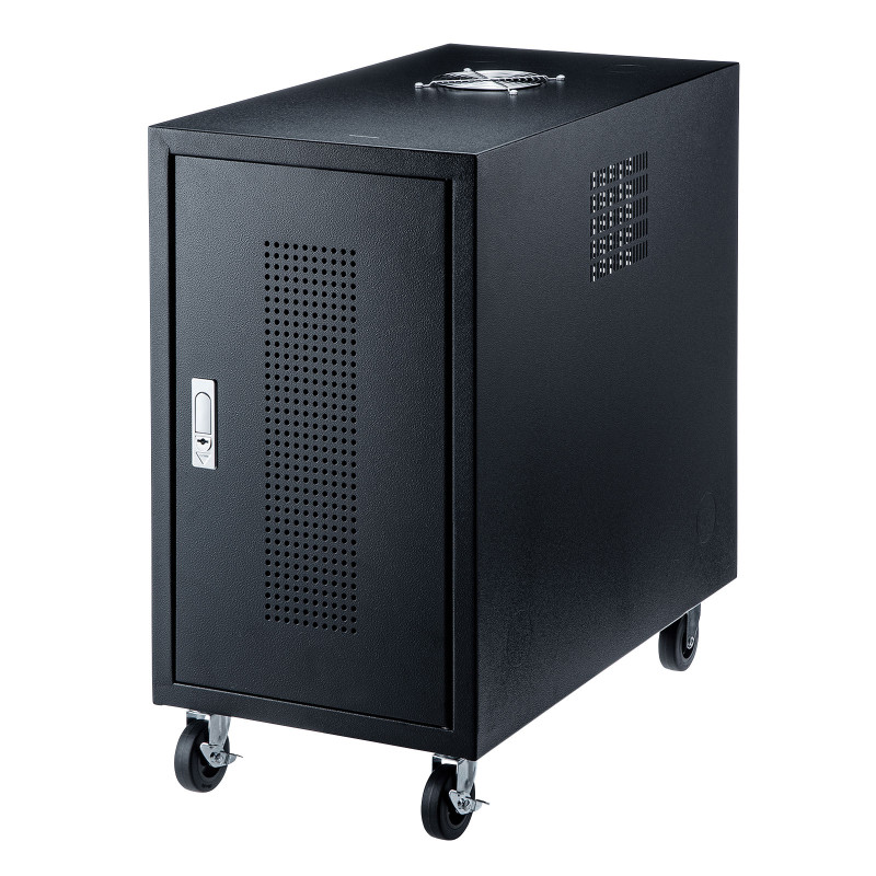 キャスター付きハブボックス(4U) CP-THBOX4UBK