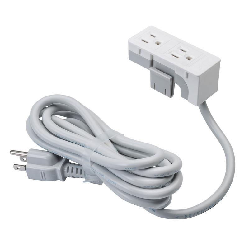 天板用タップ(3P・2個口) EA-TAP2