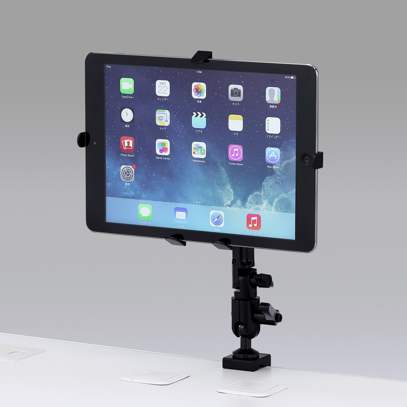 タブレットアーム 7~11インチ対応 クランプ式・4関節 CR-LATAB14N