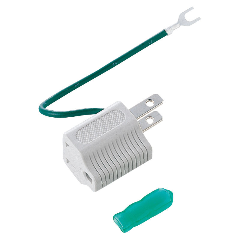 3P→2P変換アダプタ(グレー) TAP-AD1GYN