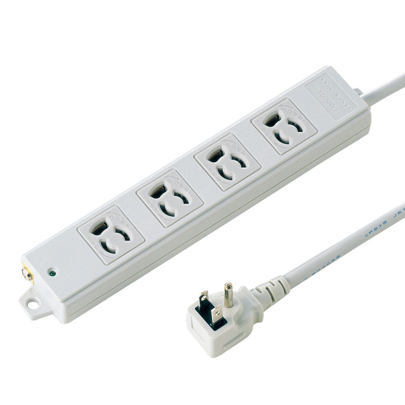 工事物件タップ(4個口・3m) TAP-K4L-3