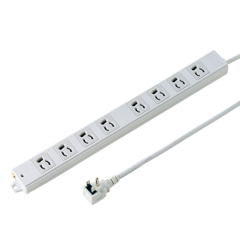 工事物件タップ(8個口・3m) TAP-K8L-3