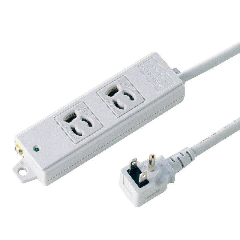 工事物件タップ(2個口・5m) TAP-KE2L-5