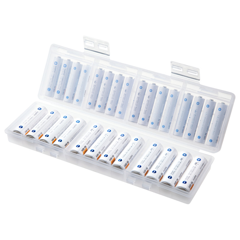 電池ケース(単3形、単4形対応大容量タイプ・クリア) DG-BT6C