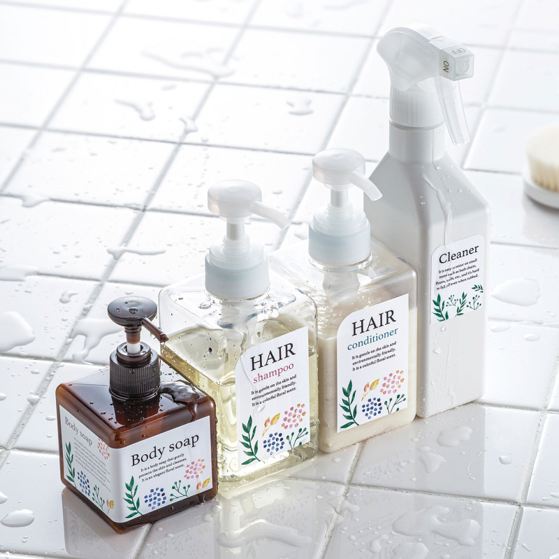 気泡が入らない耐水ホワイトフィルムラベル LB-EJF02N