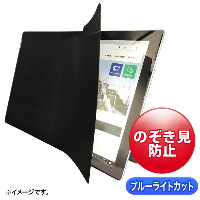 2WAY覗き見防止フィルム(iPad10.2インチ(全面)対応) LCD-ZE2LN102IPAD