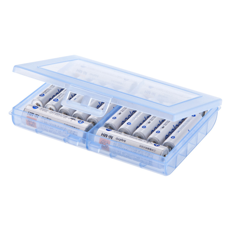 電池ケース(単3形、単4形対応・ブルー) DG-BT5BL