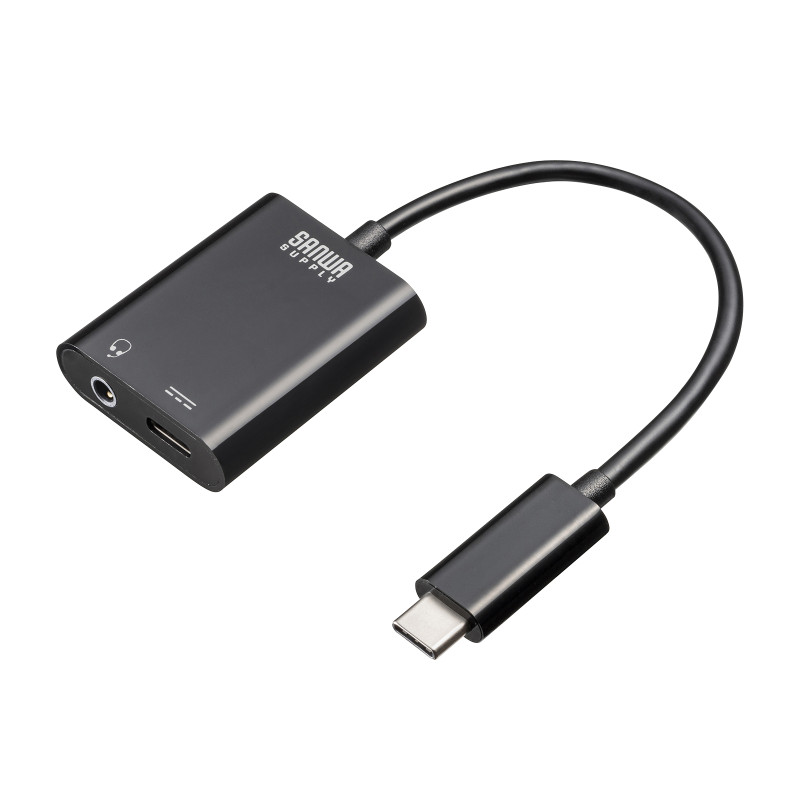 TypeCオーディオ変換アダプタ(USB PD対応) MM-ADUSBTC3