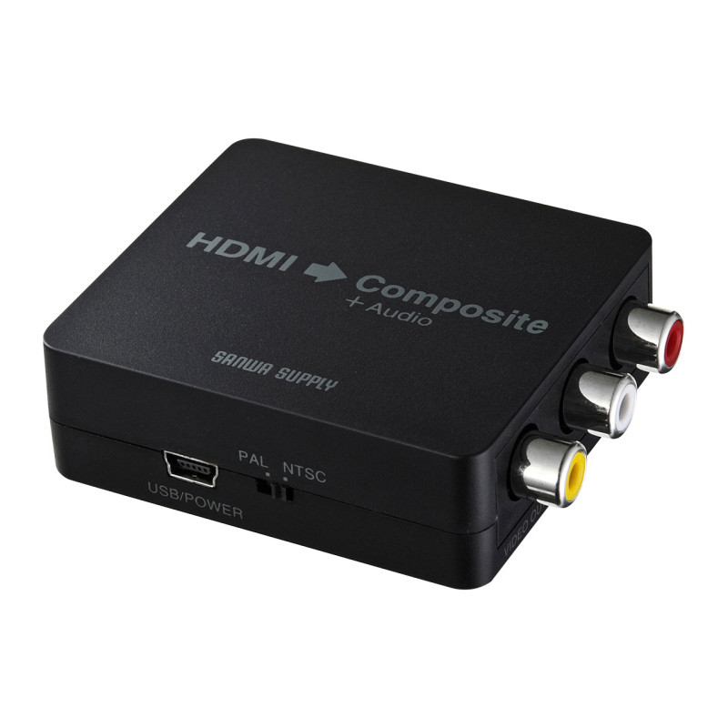 4969887593035 HDMI信号コンポジット変換コンバーター VGA-CVHD3 サンワサプライ