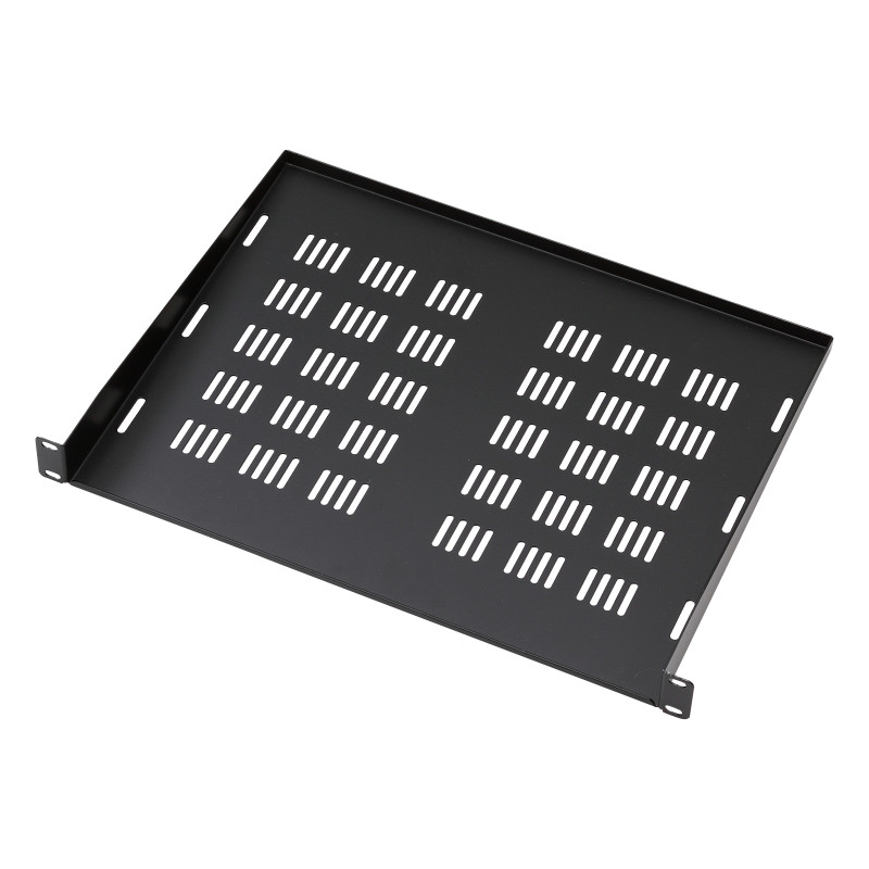 EIA用スリット付棚板(1U) CP-SVNT1UBKA