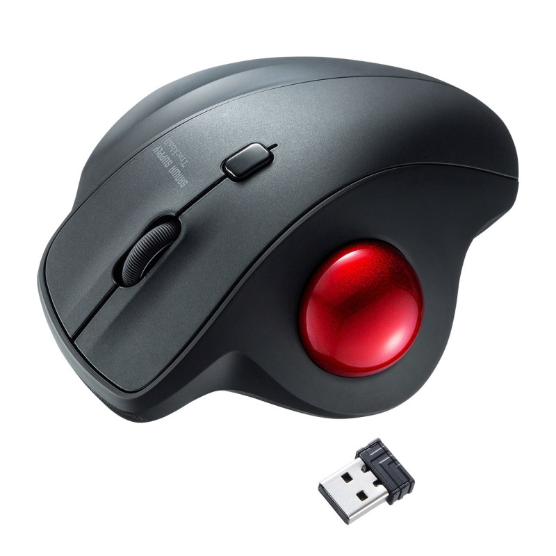 4969887696484 ワイヤレストラックボール MA-WTB129BK サンワサプライ