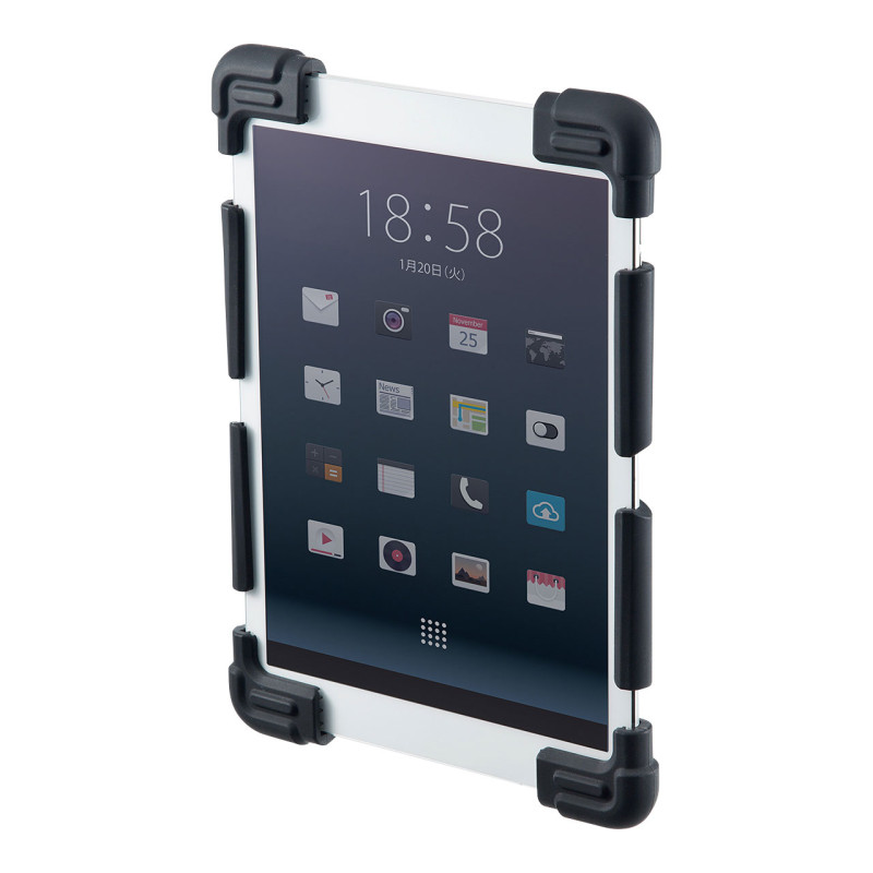 耐衝撃シリコンケース(8.9~11.6インチ) PDA-TABH4BK