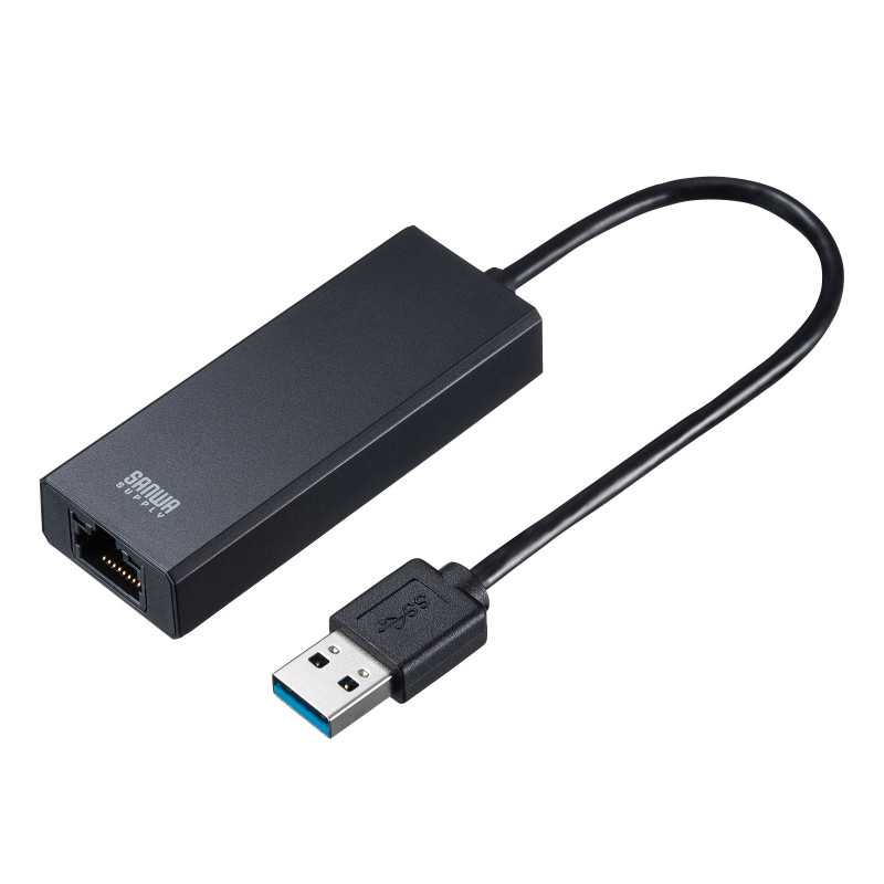 4969887755846 USB3.2-LAN変換アダプタ(2.5Gbps対応) USB-CVLAN5BK サンワサプライ