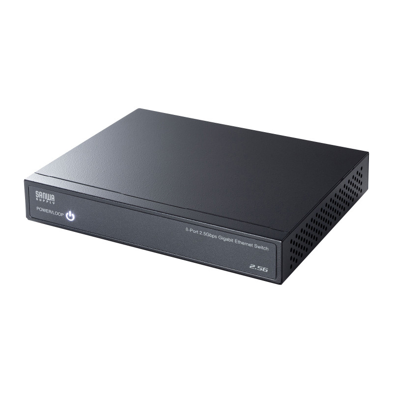 4969887756973 2.5G対応 スイッチングハブ(8ポート・マグネット付き) LAN-2GIGAS801 サンワサプライ