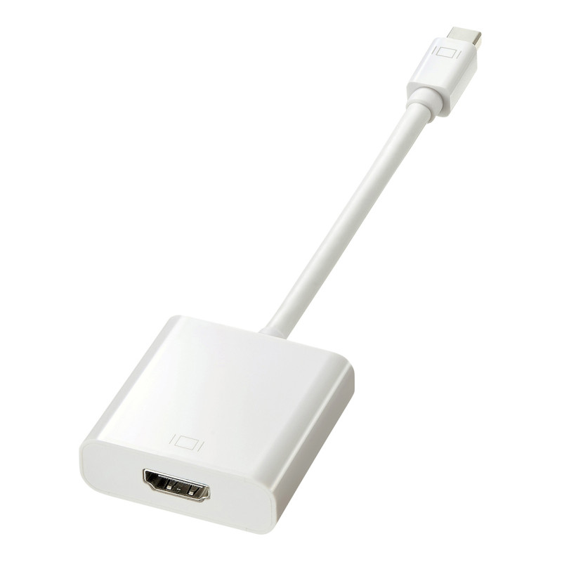 ミニDisplayPort-HDMI変換アダプタ AD-MDPPHD01