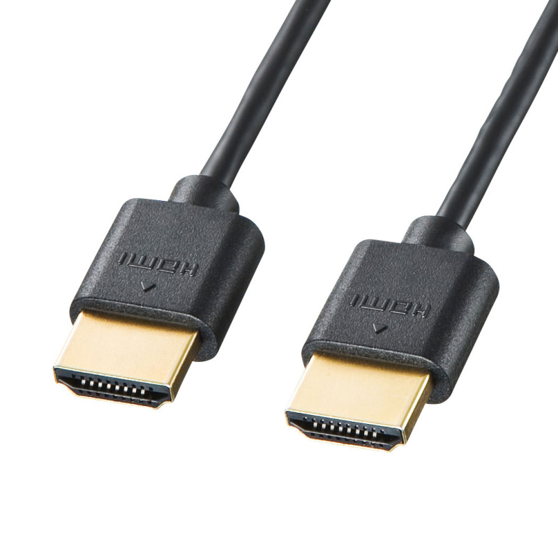イーサネット対応ハイスピードHDMIケーブル1.5mスリム&スモール KM-HD20-SS15