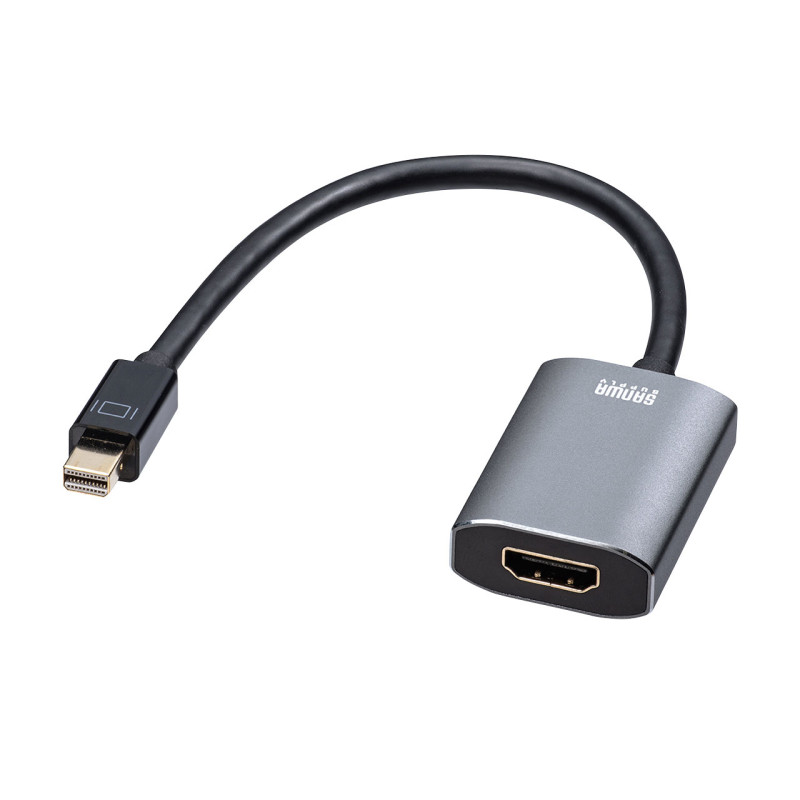 ミニDisplayPort-HDMI 変換アダプタ HDR対応 AD-MDPHDR01
