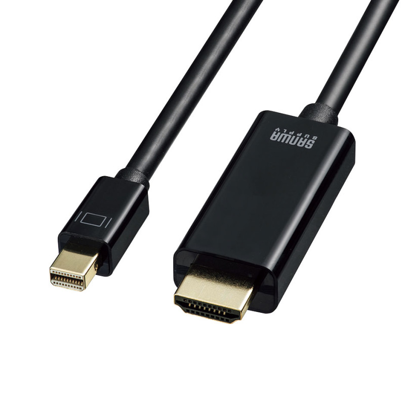 ミニDisplayPort-HDMI変換ケーブル HDR対応 1m KC-MDPHDRA10