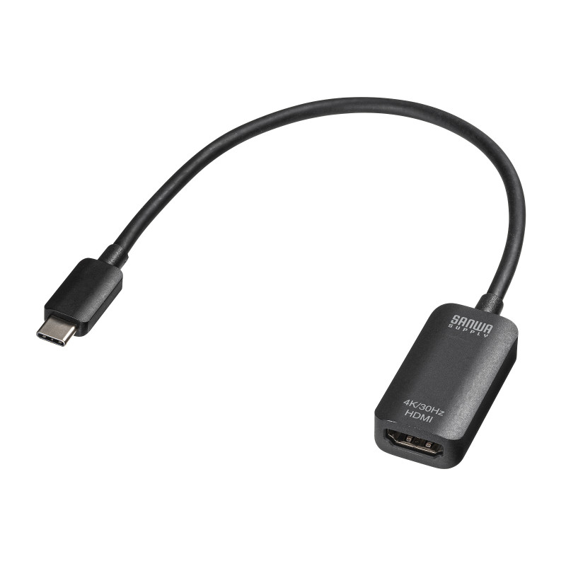 USB Type C-HDMI変換アダプタ(4K/30Hz) AD-ALCHD02