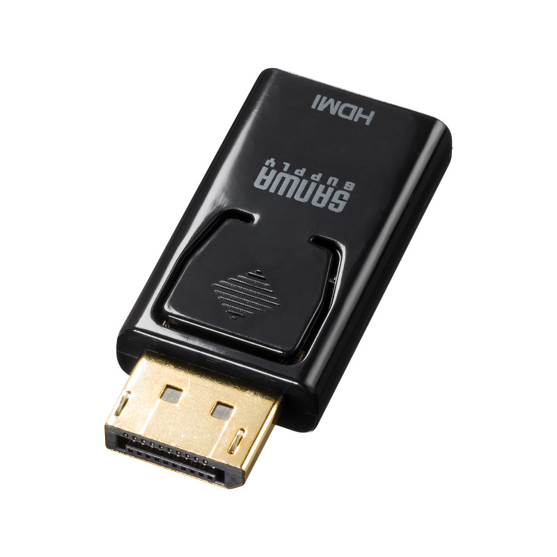 DisplayPort-HDMI 変換アダプタ(4K/60Hz対応) AD-DPPHD02