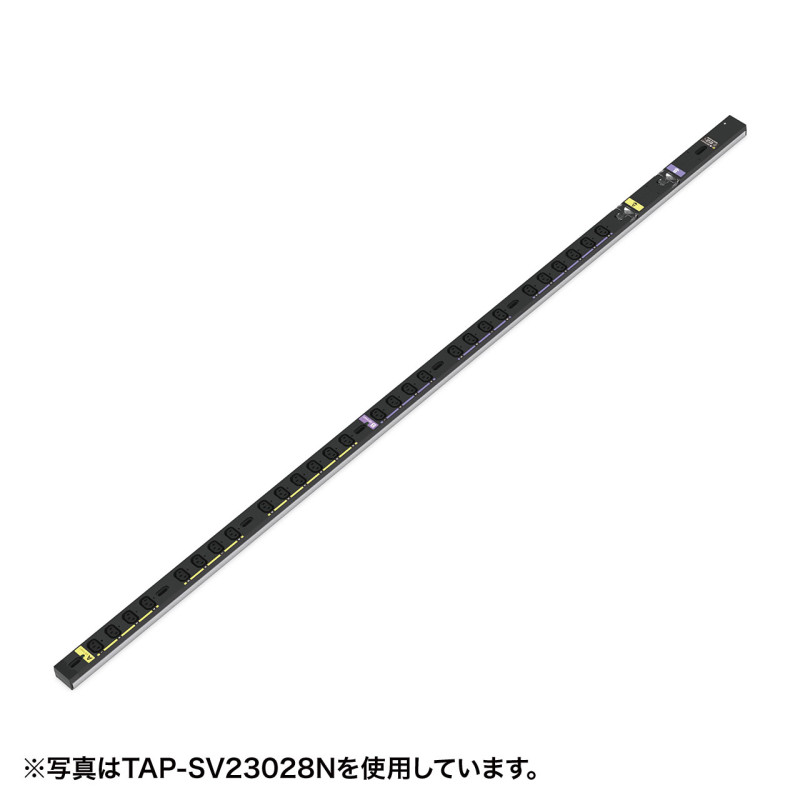 19インチサーバーラック用コンセント 200V(30A) TAP-SV23012N
