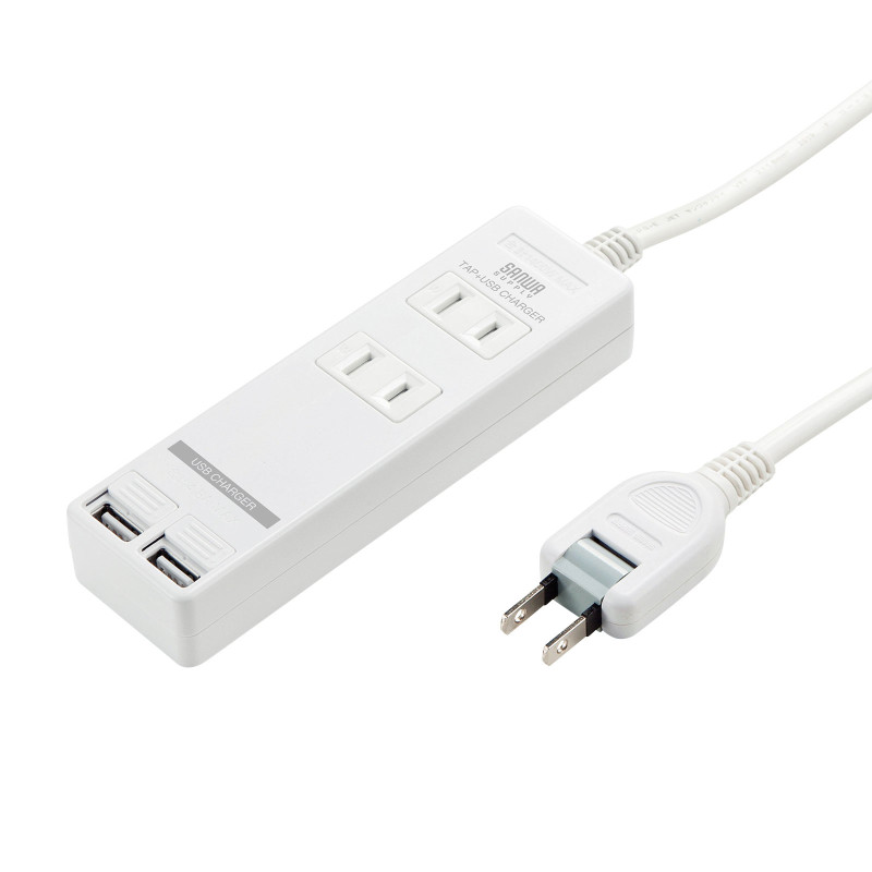 USBシャッター付きタップ TAP-B110USH-3W