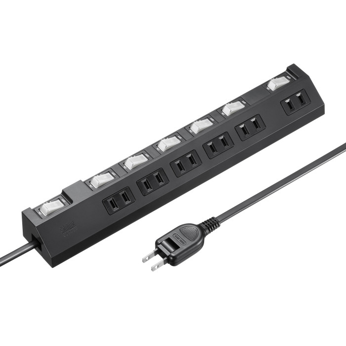 節電タップ TAP-S30-2BK