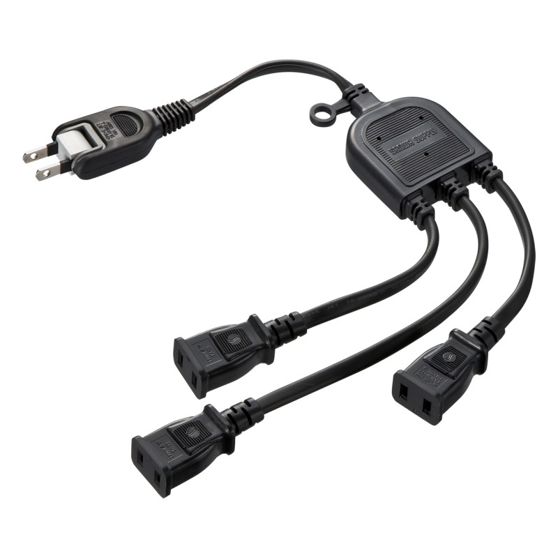 ACアダプタ専用電源延長コード TAP-EX3BKN