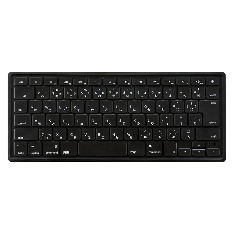 ノート用シリコンキーボードカバー FA-MAC6BK