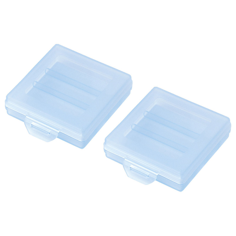 電池ケース(単4形用2個セット・ブルー) DG-BT4BLN