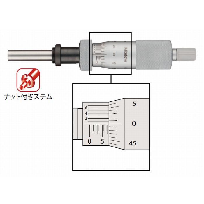 マイクロメータヘッド MHH2-25V